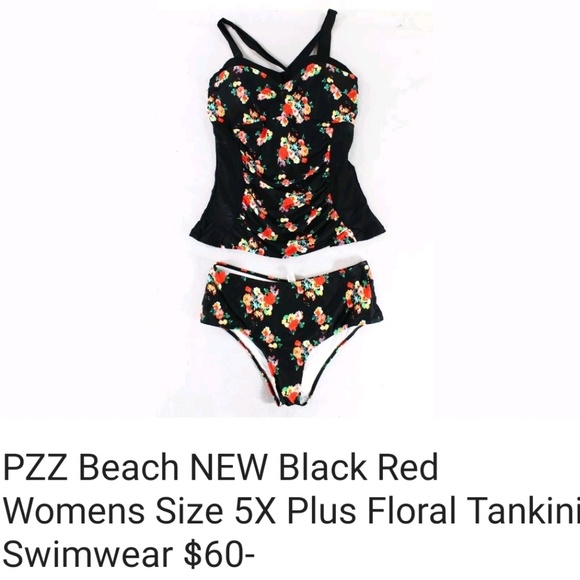 NWT PZZ BEACH Top and bottom swim PLUS 2 pc set - Picture 2 of 4